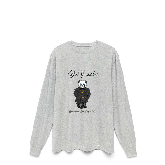 DaVinchi Panda - New Year's Eve 2023 Edition - Long Sleeve T-Shirt