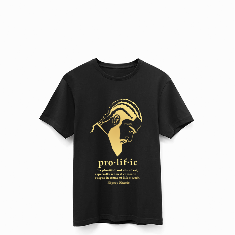 Nipsey Prolific Short Sleeve T-Shirt