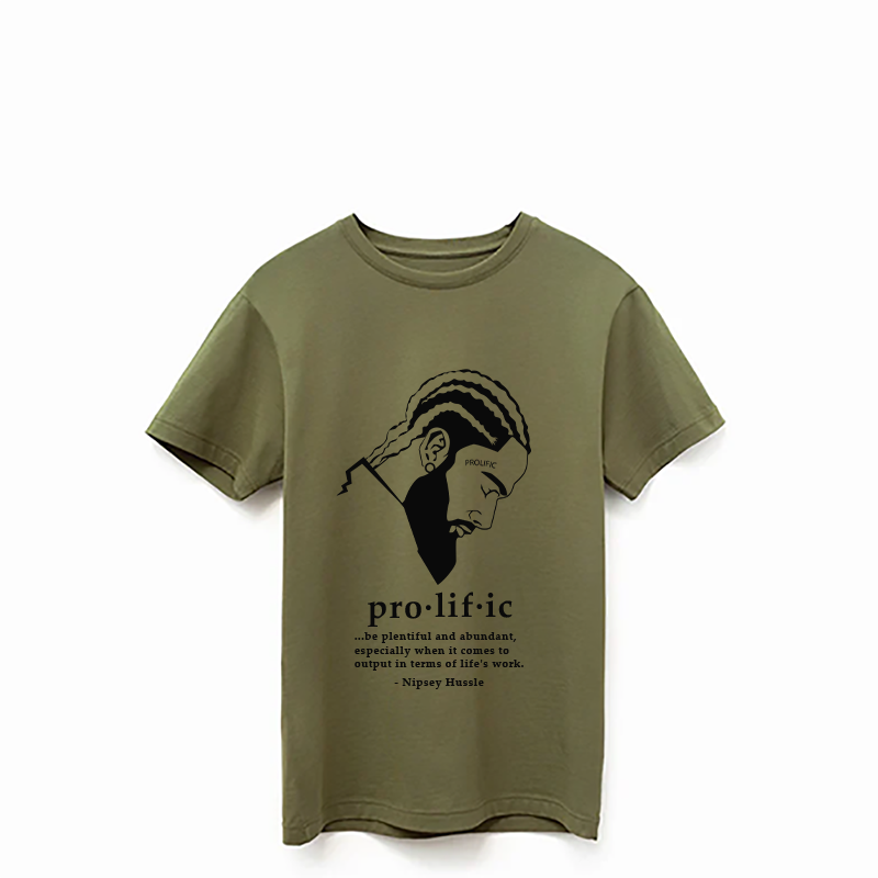 Nipsey Prolific Short Sleeve T-Shirt